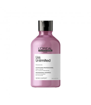 L'Oréal professionnel Série Expert Liss Unlimited Shampooing 300ml Shampooing lissage intense pour cheveux rebelles. - 1