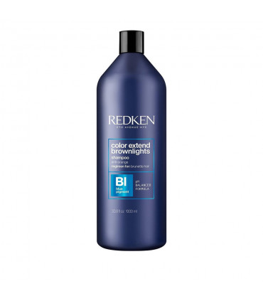 Redken Color Extend Brownlights Shampooing 1000ml Shampoing correcteur de couleur pour cheveux bruns - 1