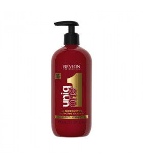 Revlon Professional Uniq One Original Shampooing-baume 300ml Shampoing nourrissant pour tous types de cheveux - 1