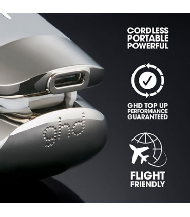 Unplugged On The Go Cordless Styler White
