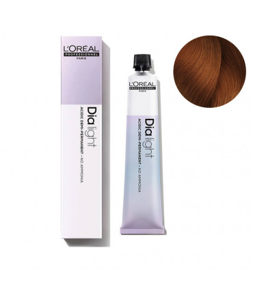 L'Oréal professionnel Dia Light 50ml 7.43 Coloration sans ammoniaque - 1