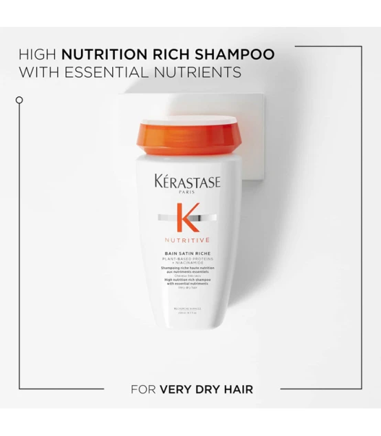 Kérastase Nutritive Bain Satin Riche 250ml  | Celini.be