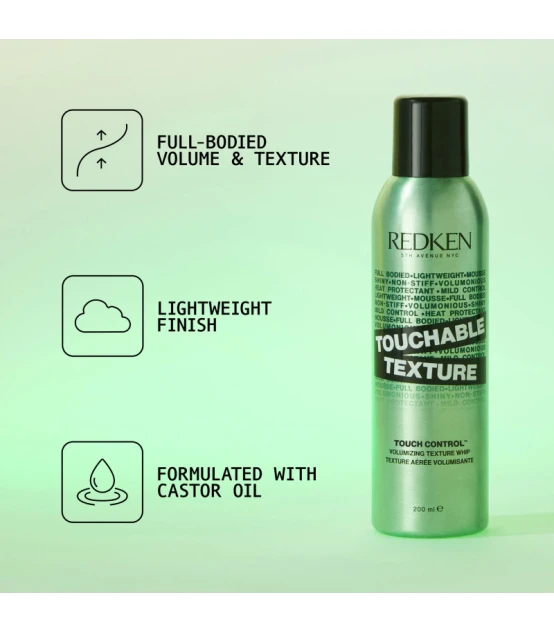 Redken Styling Touchable Texture 200ml  | Celini.be