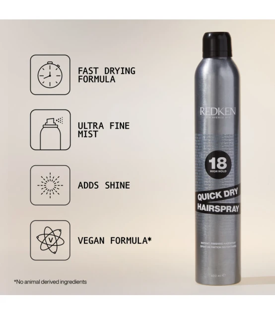 Redken Styling Quick Dry Hairspray 400ml  | Celini.be