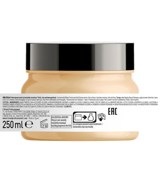 L'Oréal Professionnel Série Expert Absolut Repair Masque 250ml  | C...