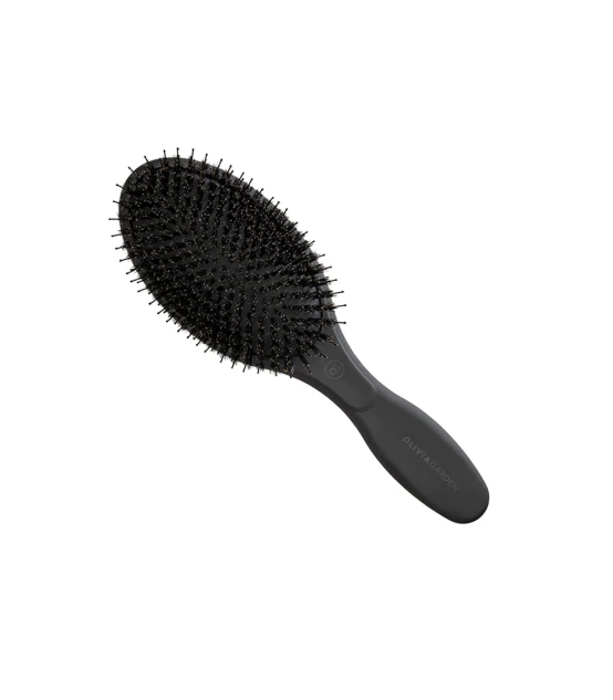 Olivia Garden Expert Care Oval Boar & Nylon Bristles Black  | Celin...