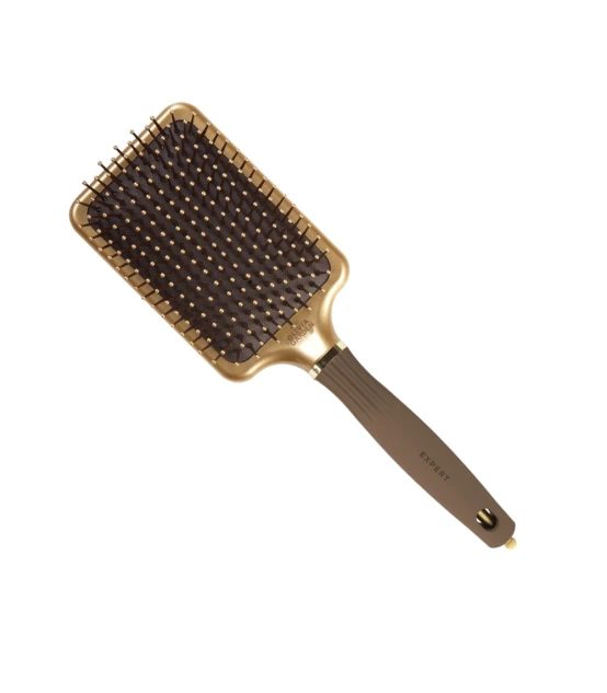 Olivia Garden Expert Care Rectangular Gold & Brown Large  | Celini.be
