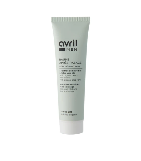 Avril Homme Baume après rasage certifié bio 100ml  | Celini.be