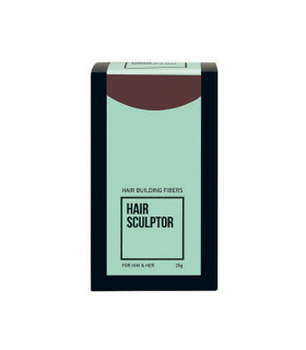 Hair Sculptor Fibres capillaires - Brun foncé - 25g  | Celini.be