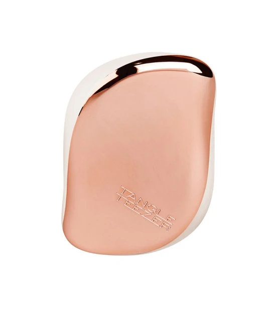 Tangle Teezer Compact Styler Rose Gold Cream  | Celini.be