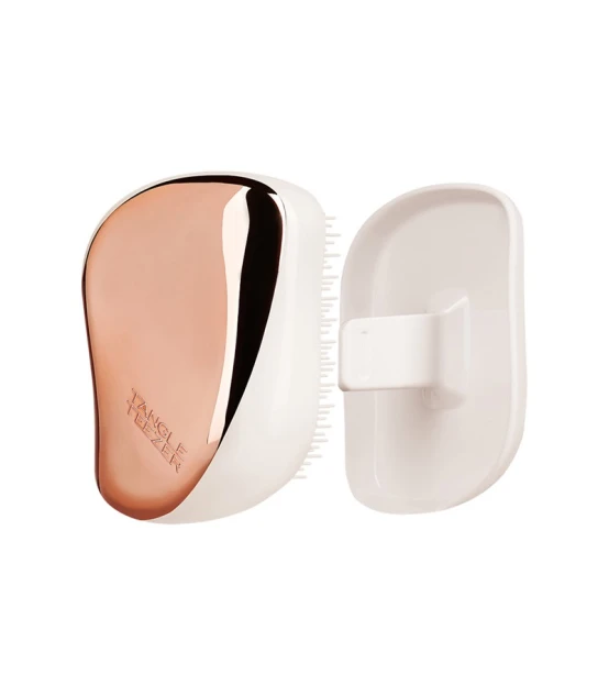 Tangle Teezer Compact Styler Rose Gold Cream  | Celini.be