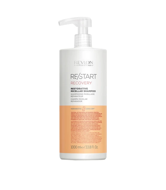 Revlon Professional RE/START Recovery Restorative Micellar Shampoo ...