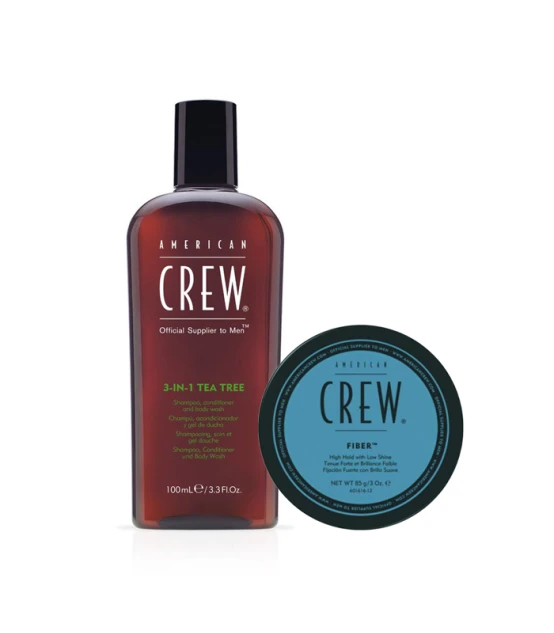 American Crew 3-in-1 Tea tree & Heavy Hold Pomade  | Celini.be