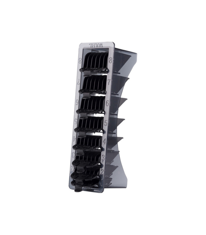 Wahl Set de Sabots Noirs 8 pièces (3mm - 25mm)  | Celini.be