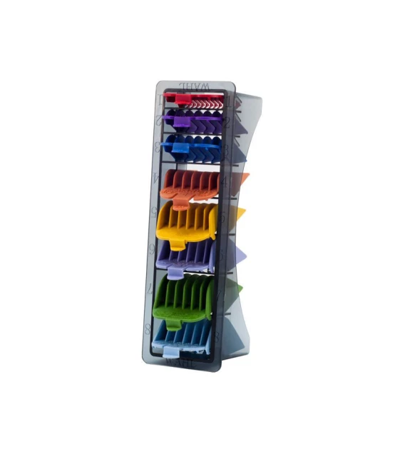 Wahl Opzetkamset Gekleurd 8 stuks (3mm - 25mm)  | Celini.be