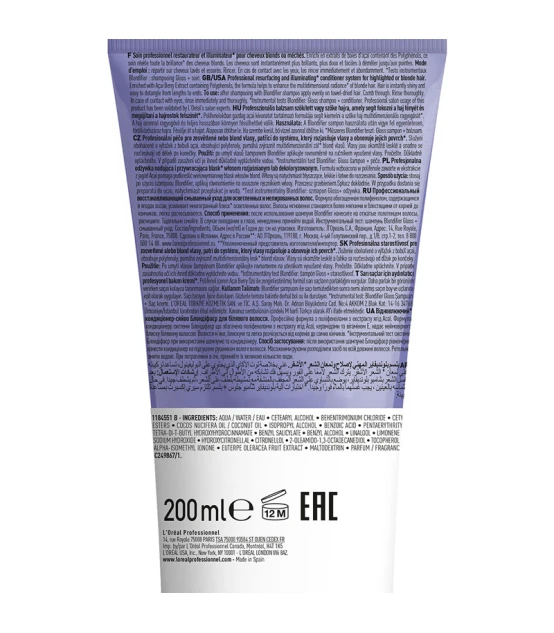 L'Oréal Professionnel Série Expert Blondifier Conditioner 200ml  | ...