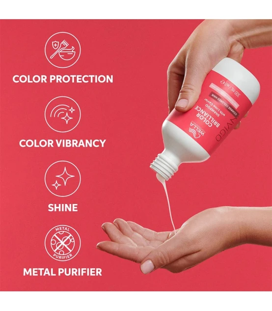 Wella Professionals Invigo Color Brilliance Shampooing Cheveux Epai...