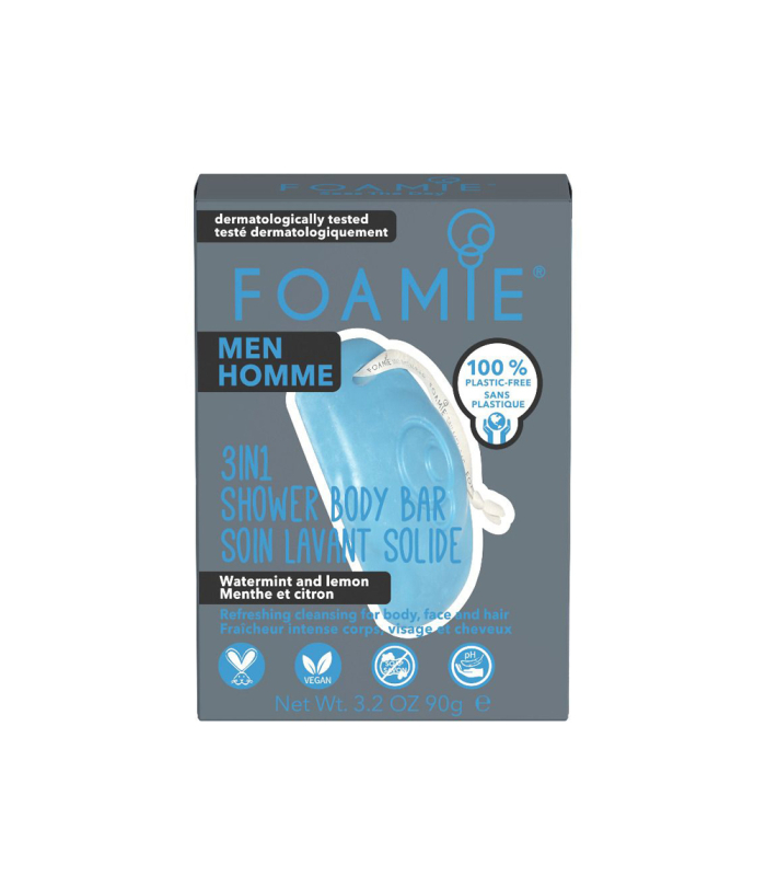 Foamie 3In1 Men Bar Ocean Breeze 80g  | Celini.be