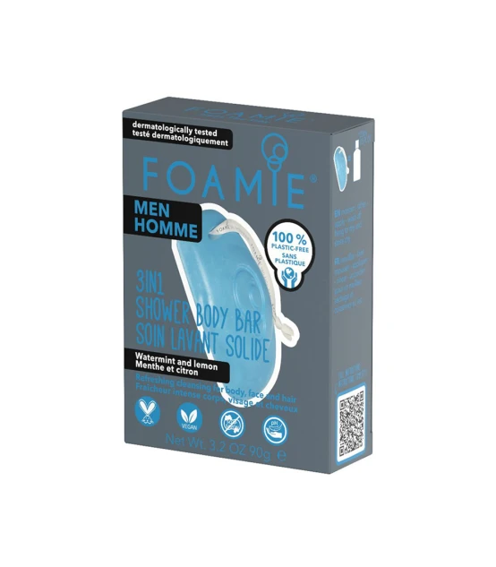Foamie 3In1 Men Bar Ocean Breeze 80g  | Celini.be