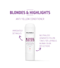 Goldwell Dualsenses Blondes & Highlights Soin Anti-Reflets Jaunes 2...