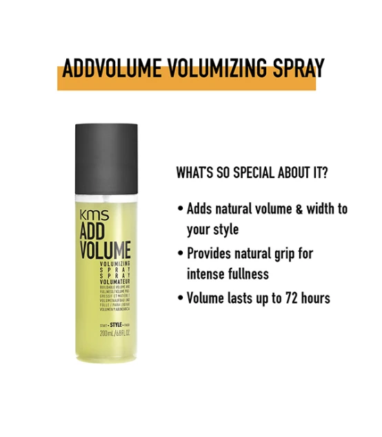 Kms Add Volume Spray Volumateur 200ml  | Celini.be