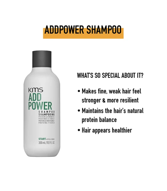 Kms Add Power Shampooing 300ml  | Celini.be