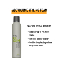 Kms Add Volume Styling Foam 300ml  | Celini.be