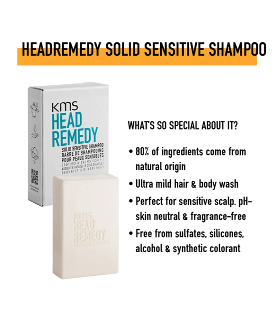 Kms Hair Remedy Solid Bar Shampoo75gr  | Celini.be