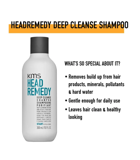 Kms Head Remedy Deep Cleanse Shampoo 300ml  | Celini.be