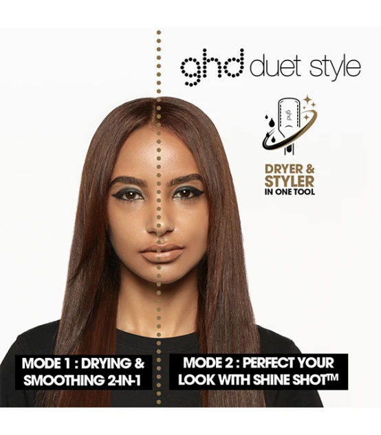ghd Lisseur Séchant 2-En-1 Duet Style Blanc  | Celini.be