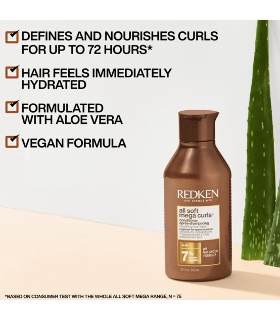 Redken All Soft Mega Curls Après-shampooing 300ml  | Celini.be