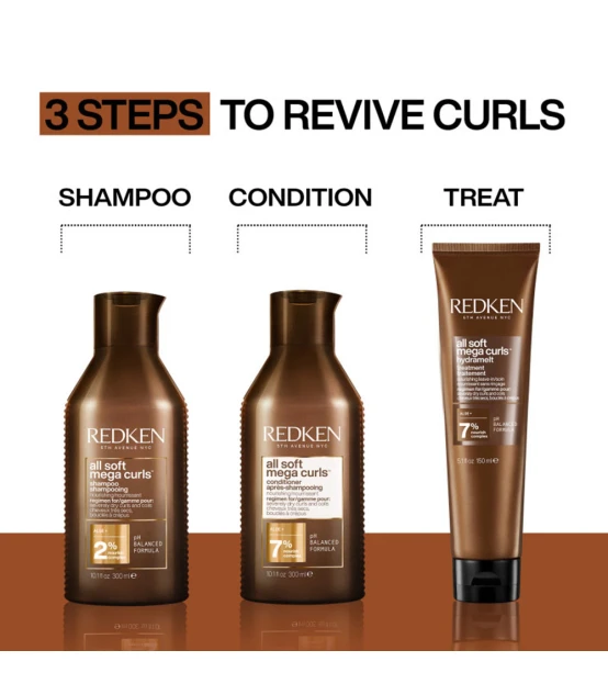 Redken All Soft Mega Curls Hydramelt Traitement 150ml  | Celini.be