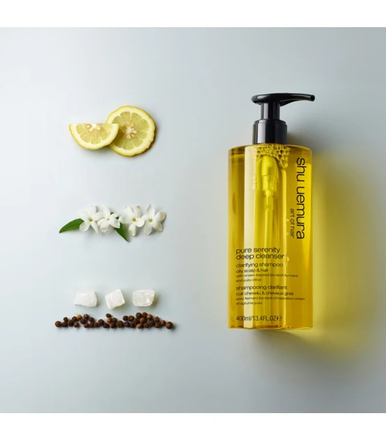 Shu Uemura Pure Serenity Deep Cleanser Shampooing Clarifiant 400ml ...