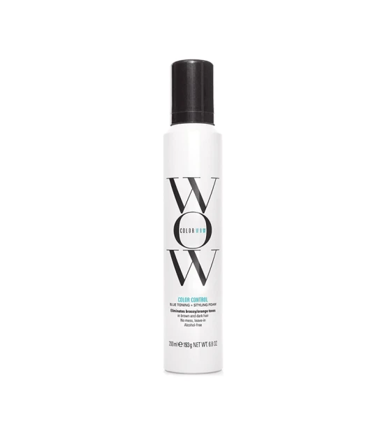 Color WOW Color Control Blue Toning & Styling Foam 200ml  | Celini.be