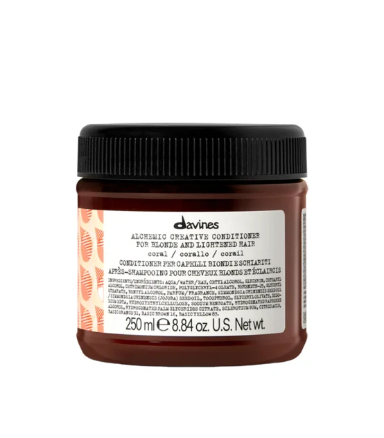 Davines ALCHEMIC Creative Conditioner Coral 250ml  | Celini.be
