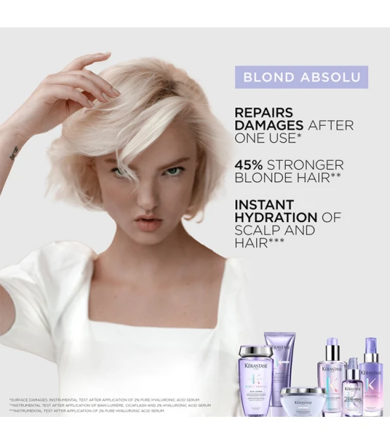 Kérastase Blond Absolu 2% Pure Hyaluronic Acid Serum 50ml  | Celini.be