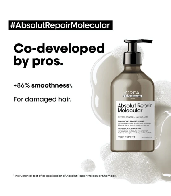 L'Oréal Professionnel Serie Expert Absolut Repair Molecular Shampoo...