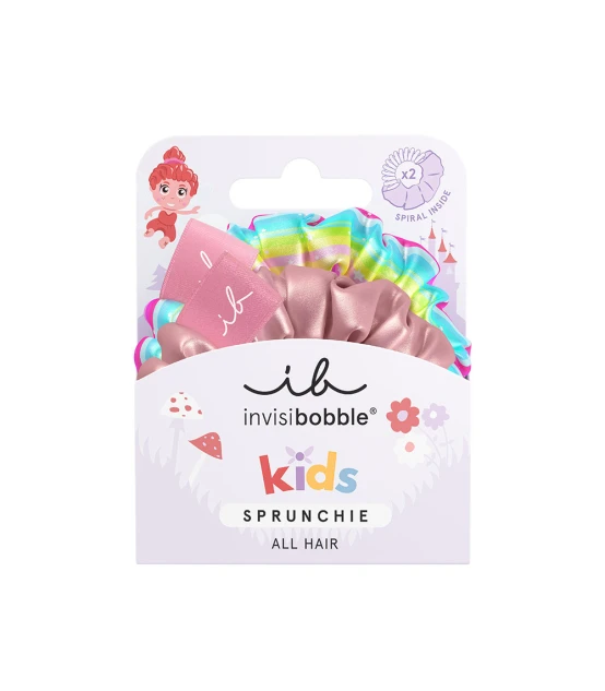 InvisiBobble Kids Sprunchie Too Good To Be Blue 2Pc  | Celini.be