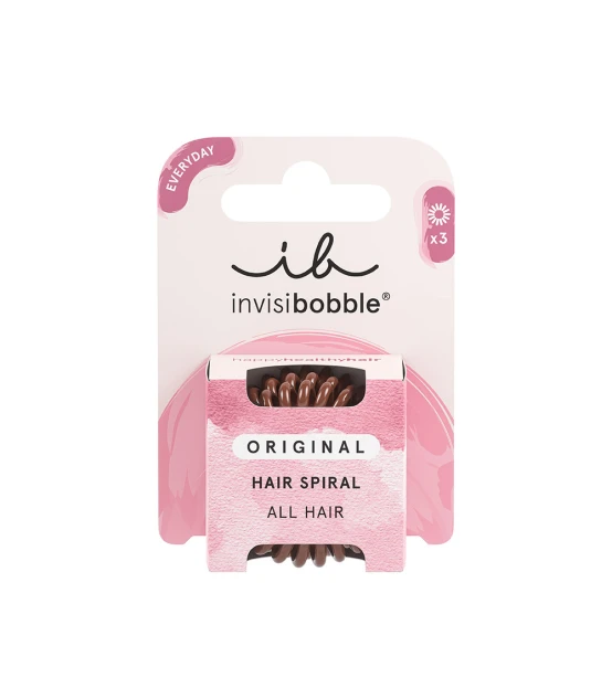 InvisiBobble Original Pretzel Brown 3Pc  | Celini.be