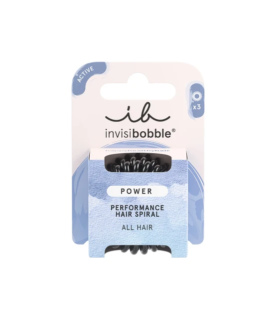 InvisiBobble Power True Black 3Pc  | Celini.be
