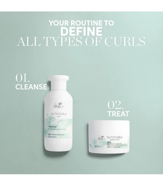 Wella Professionals Nutricurls Shampoing Micellaire Pour Cheveux Bo...