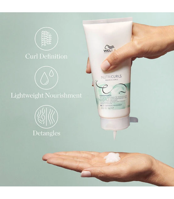 Wella Professionals Nutricurls Après-Shampoing Démêlant Pour Cheveu...