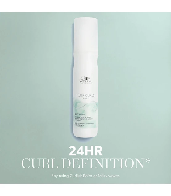 Wella Professionals Nutricurls Spray Nourrissant Milky Waves 150ml ...