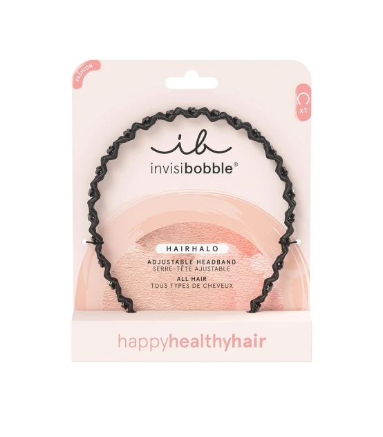 InvisiBobble Hairhalo True Dark Sparkle  | Celini.be