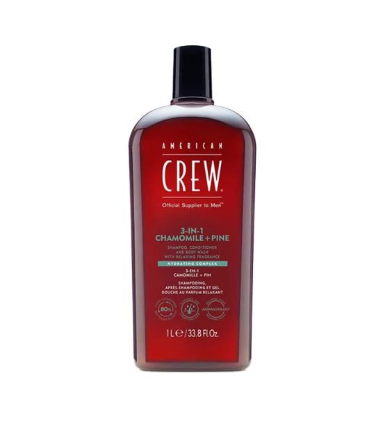 American Crew Chamomile + Pine 3-in-1 1000ml  | Celini.be