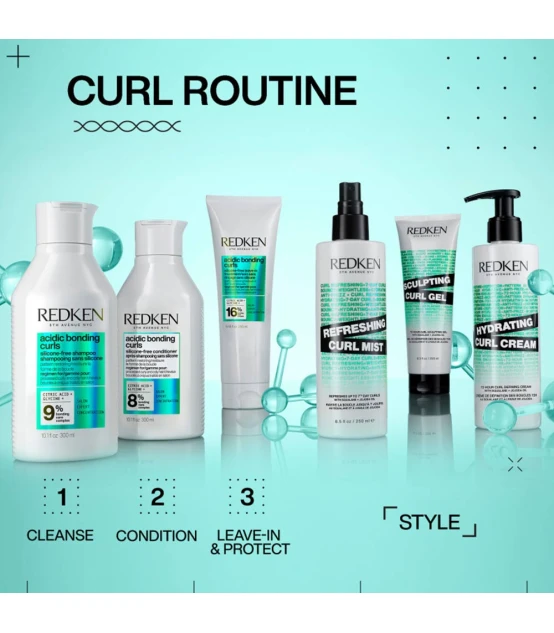 Redken Acidic Bonding Curls Shampooing Sans Silicone 300ml  | Celin...