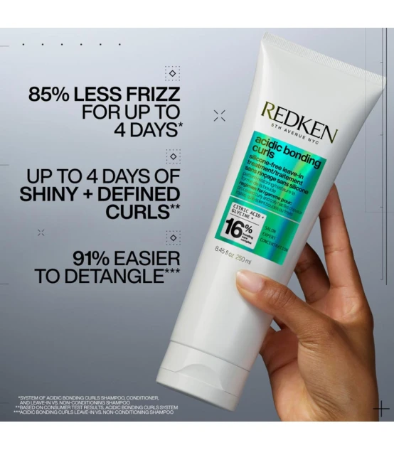 Redken ABC Acidic Bonding Curls Leave-In Treatment 250ml  | Celini.be
