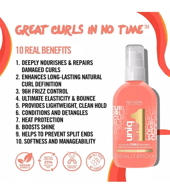 Revlon Professional Uniq One All In One Curls Treatment 230ml  | Ce...