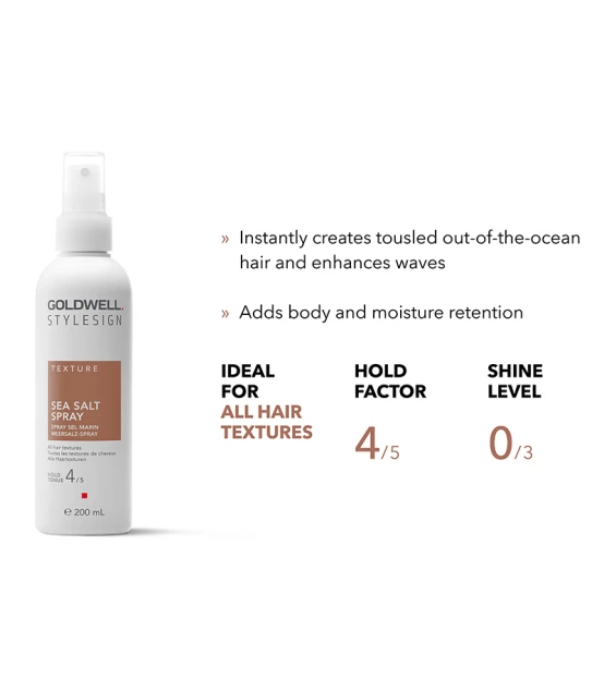 Goldwell Stylesign Texture Sea Salt Spray 200ml  | Celini.be