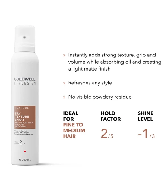 Goldwell Stylesign Texture Dry Texture Spray 200ml  | Celini.be